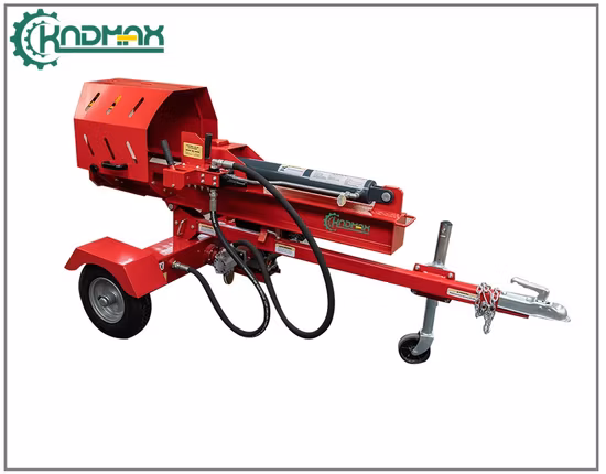 Processeur de bois de chauffage à moteur à essence BRT 15HP, Machine de travail du bois à Force de fendage de 22 tonnes, fendeuse de bûches