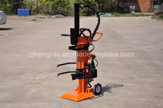Fendeuse de bûches électrique 400 V Factory Direct avec élévateur de bûches