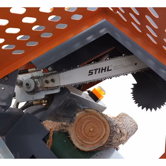 Fendeuse de bûches cinétique BRT 34t, processeur de bois de chauffage de haute qualité pour la coupe du bois