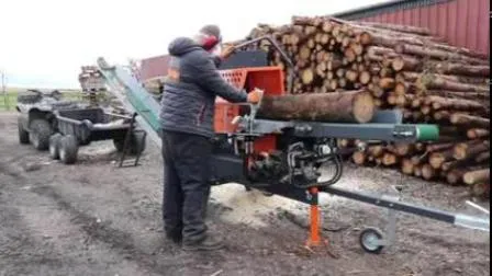 Fendeuse de bûches de bois Fendeuse de bois à essence avec de nouveaux ce (TUV)