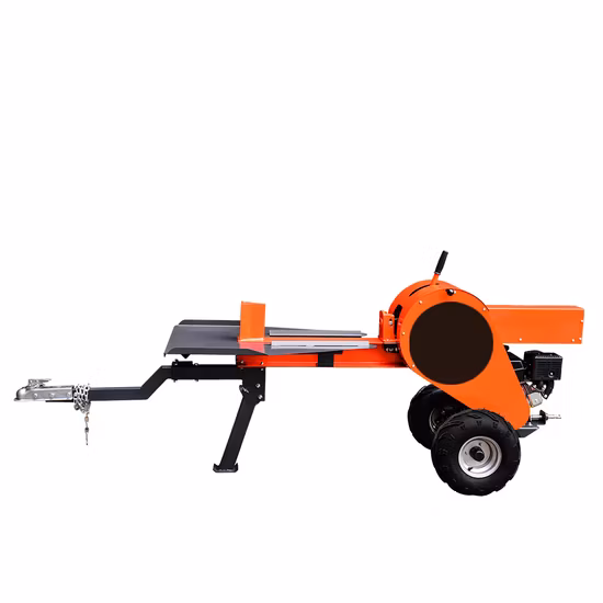 Fendeuse de bûches en bois Durable OEM/ODM CE 34t 7HP, scie à bûches à fente rapide, processeur de bois de chauffage, séparateur de bûches manuel à essence